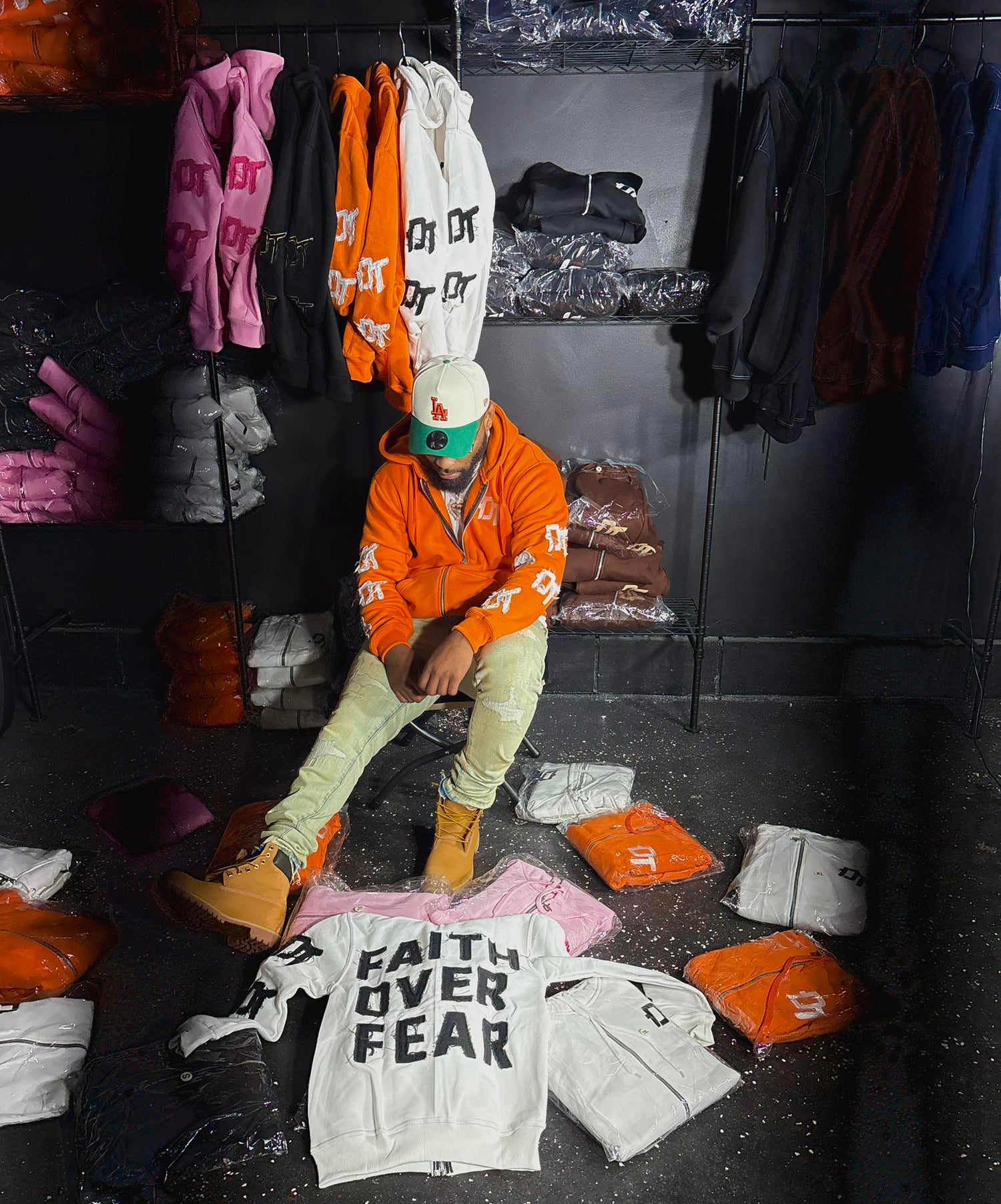 FAITH OVER FEAR HOODIES