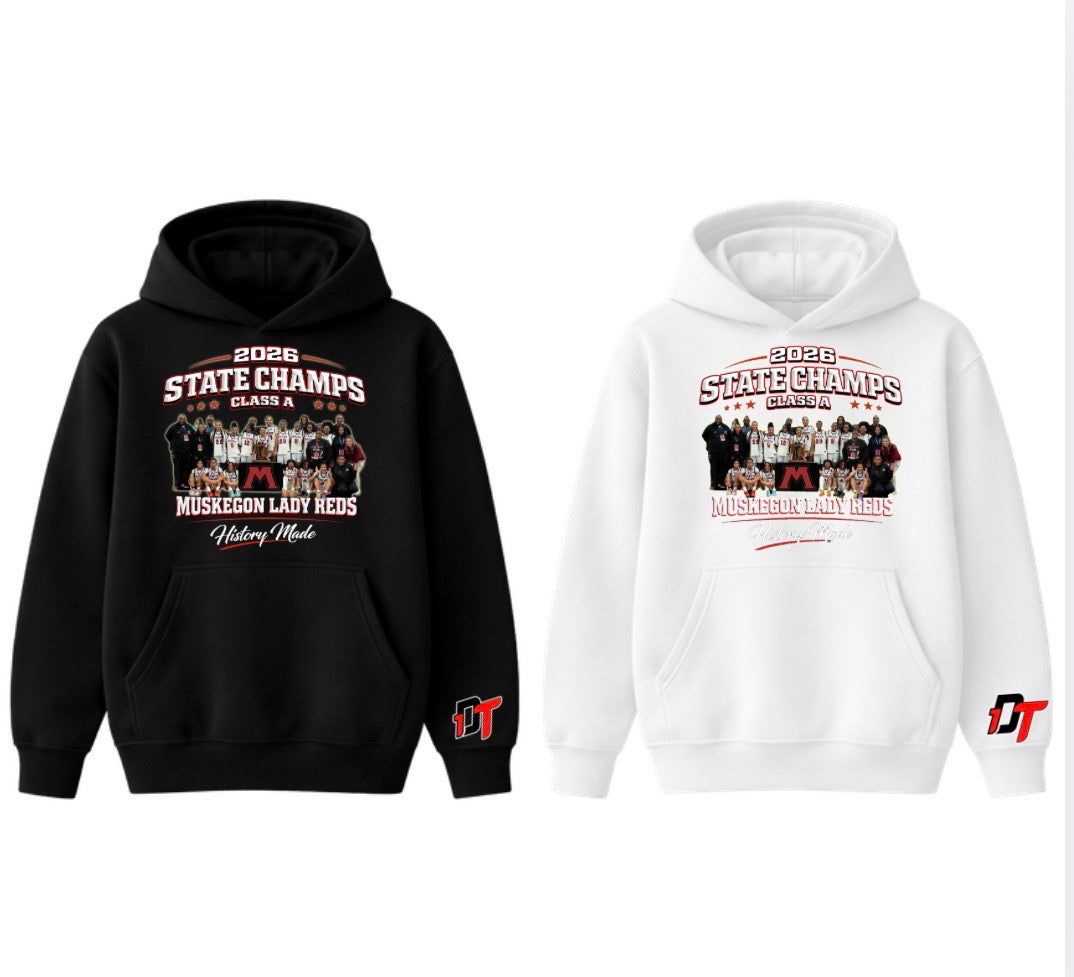 Lady Reds Championship Hoodies