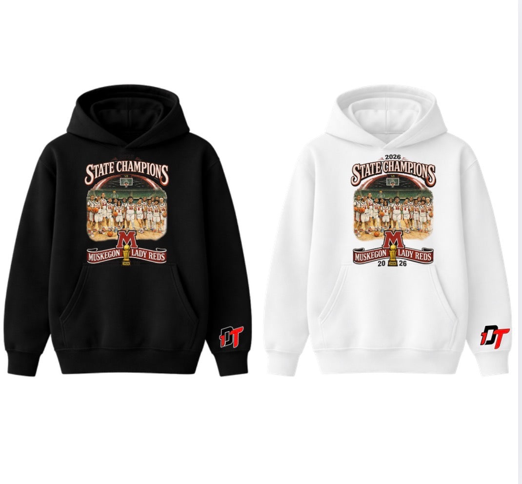 Lady Reds Championship Hoodies