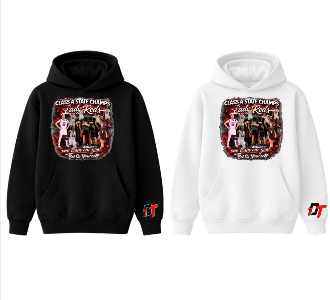 Lady Reds Championship Hoodies