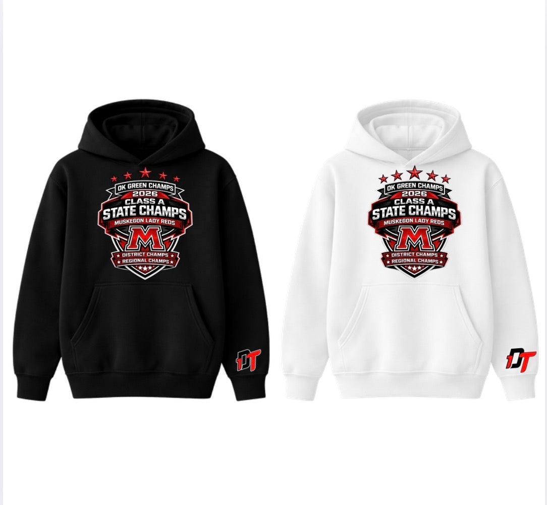 Lady Reds Championship Hoodies