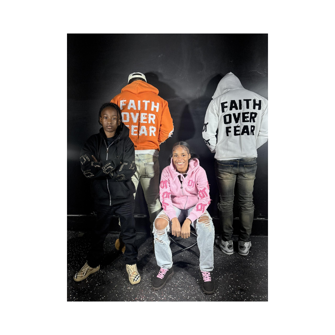 FAITH OVER FEAR HOODIES